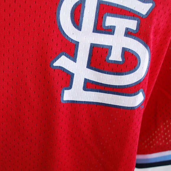 St Louis Cardinals Jersey Red XL Big Mac 25 MLB - Picture 4 of 4